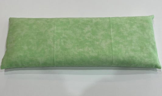 Light Green in a Tie Dye Pattern Small Neck 5 x 13 Heating Pad