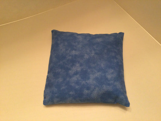 Blue Tie Dye Small Square 5 x 5 Heating Pad