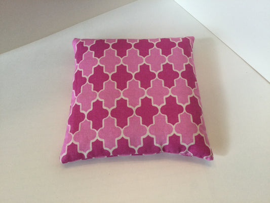 Pink Tile Small Square 5 x 5 Heating Pad